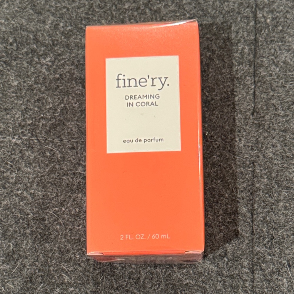 Finery Dreaming in Coral Eau de Parfum 60ml brand new sealed fine’ry Y2K fresh
